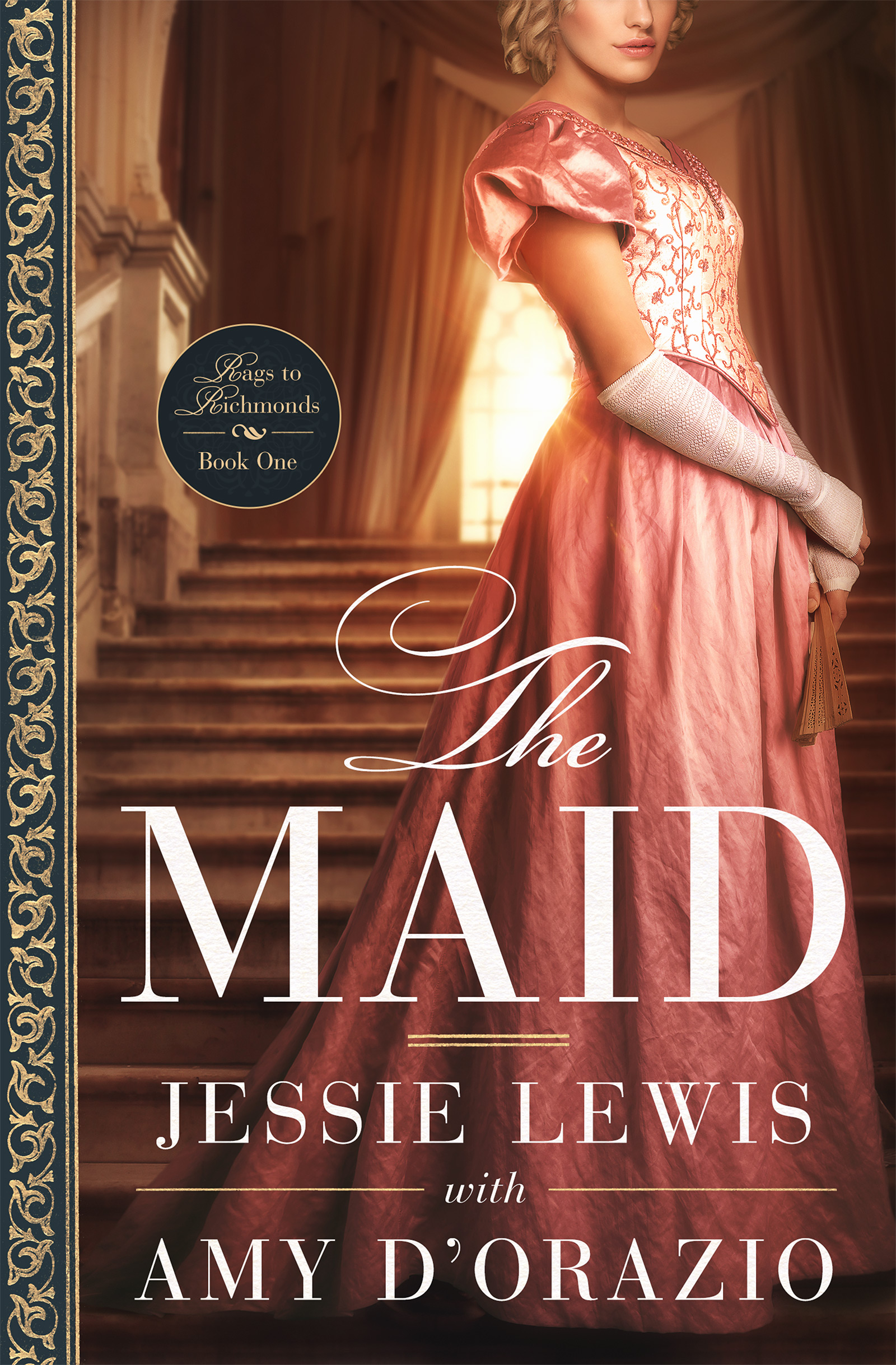 Book cover for The Maid by Jessie Lewis and Amy D'Orazio